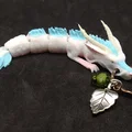 Móc khóa Little Kohaku khớp nối (Articulated Little Kohaku keyring) - Thumbnail 1