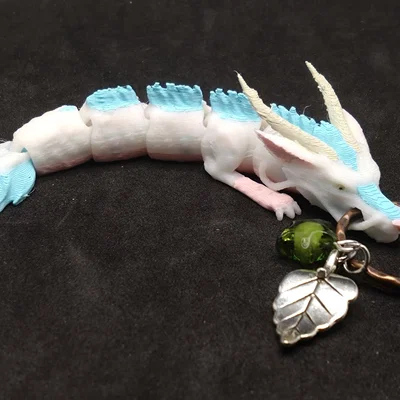 Móc khóa Little Kohaku khớp nối (Articulated Little Kohaku keyring)