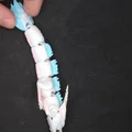 Móc khóa Little Kohaku khớp nối (Articulated Little Kohaku keyring) - Thumbnail 3