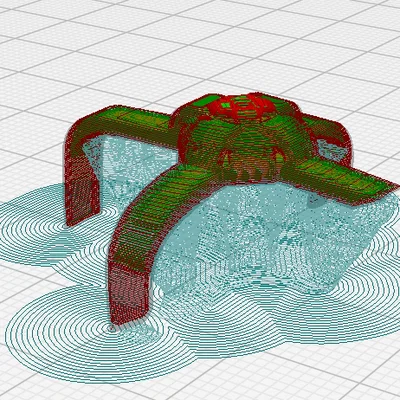 Mô hình trang trí Among Us chủ đề cây thông Giáng sinh (In 3D)