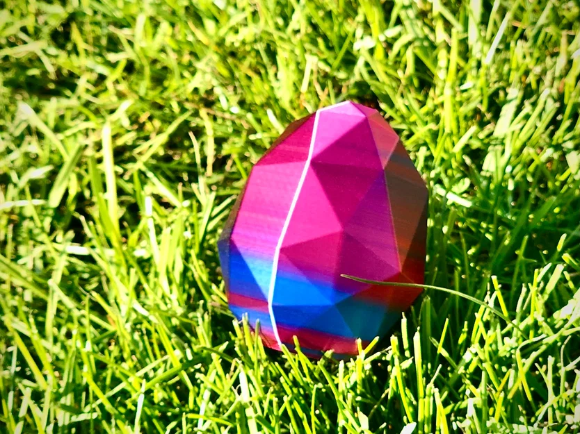Trứng Low Poly (Low Poly Egg) - Image 1