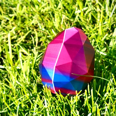 Trứng Low Poly (Low Poly Egg)