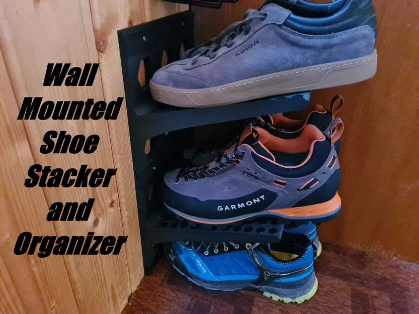 Kệ xếp giày treo tường (Wall Mounted Shoe Stacker) - Image 1