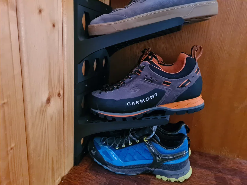 Kệ xếp giày treo tường (Wall Mounted Shoe Stacker) - Image 17