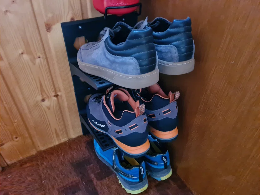 Kệ xếp giày treo tường (Wall Mounted Shoe Stacker) - Image 18