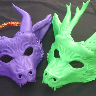 Mặt Nạ Hóa Trang Năm Thìn (Year of the Dragon) – Masquerade Masks