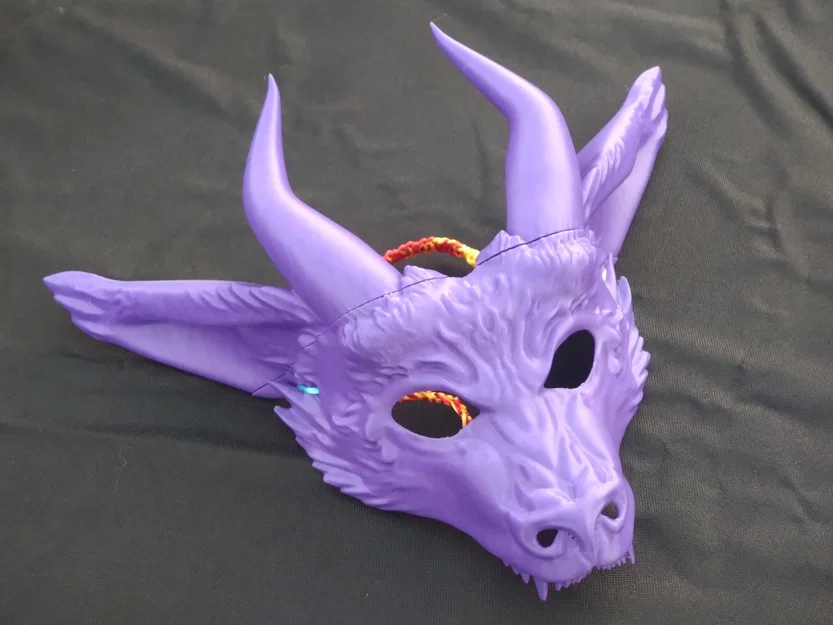 Mặt Nạ Hóa Trang Năm Thìn (Year of the Dragon) – Masquerade Masks - Image 3