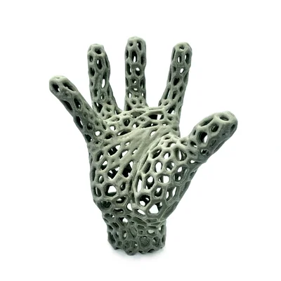 Voronoi Thing (Addams Family) – Mô hình in 3D phong cách Voronoi