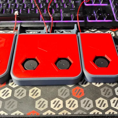 Nắp đậy The Filter tối giản với logo Voron ấn tượng cho máy in 3D
