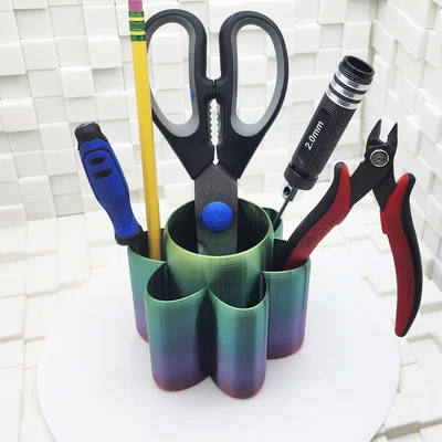 Khay đựng bút và dụng cụ 6 cánh (6 Petal Tool/Pen Cup) siêu vững chãi