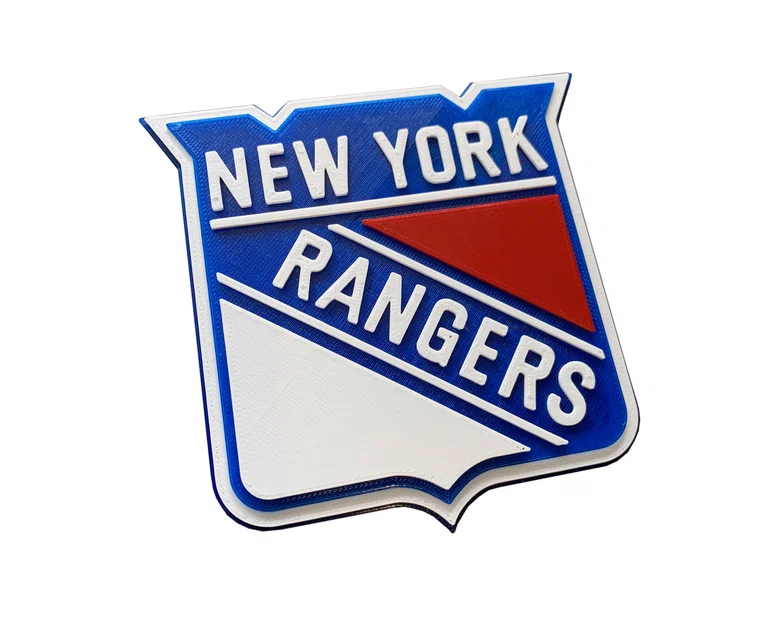 Logo 3D New York Rangers - Image 1