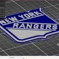 Logo 3D New York Rangers - Thumbnail 2