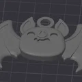 Móc khóa chú dơi Halloween kích thước lớn - Độc đáo và ấn tượng - Thumbnail 3