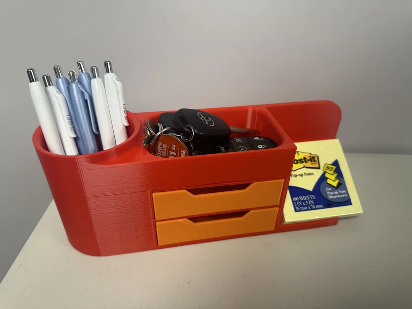 Ống đựng bút có ngăn kéo (Pencil Holder w/Drawers) - Image 1