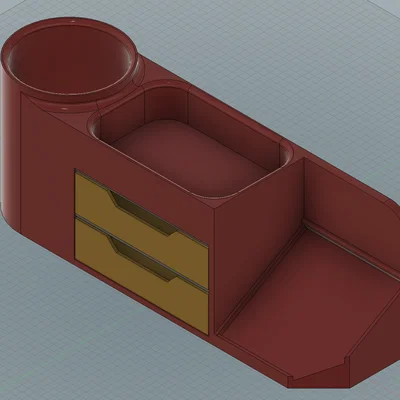 Ống đựng bút có ngăn kéo (Pencil Holder w/Drawers)