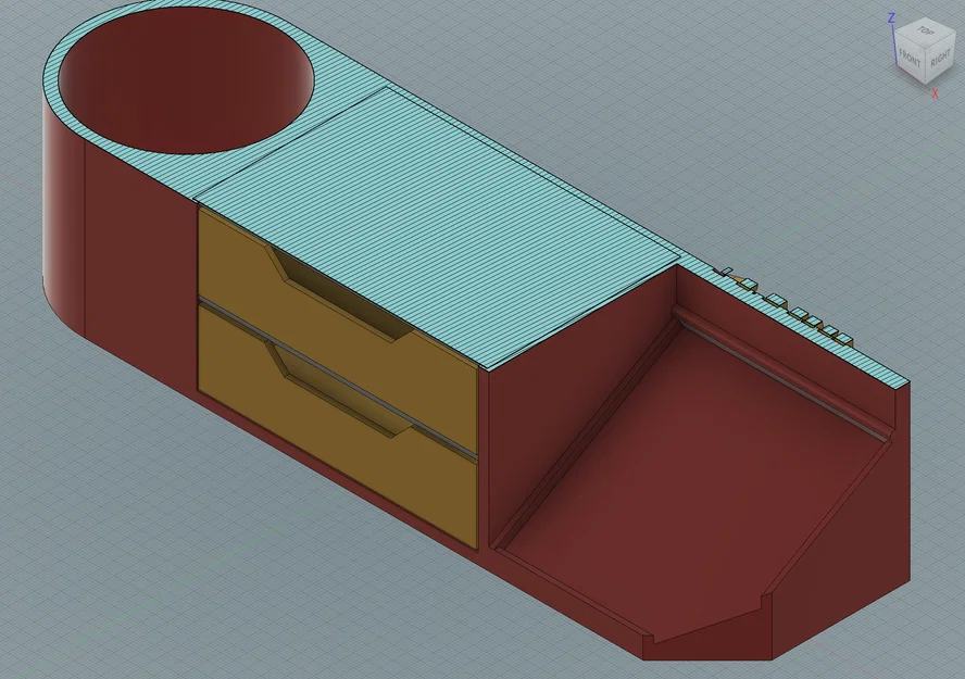 Ống đựng bút có ngăn kéo (Pencil Holder w/Drawers) - Image 5