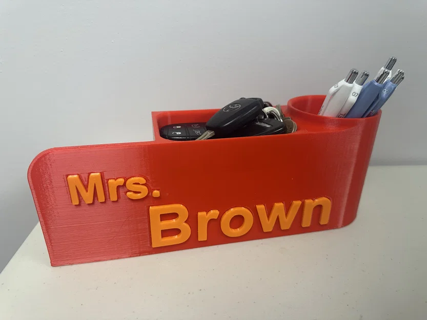 Ống đựng bút có ngăn kéo (Pencil Holder w/Drawers) - Image 9
