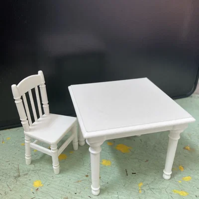 Bộ Ghế & Bàn (Chair & Table set) tỉ lệ 1:12