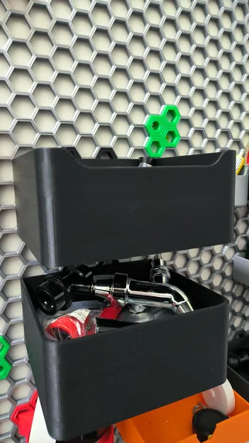 Khay Đựng Đồ Đa Năng Cho Bảng Treo Honeycomb - In 3D Siêu Chắc - Image 1