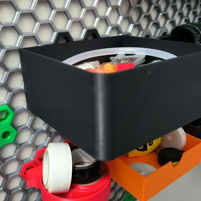 Khay Đựng Đồ Đa Năng Cho Bảng Treo Honeycomb - In 3D Siêu Chắc