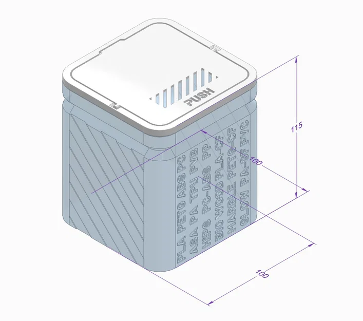 Thùng Rác Nhựa (Plastic Waste Bin) - Image 3