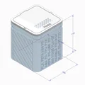 Thùng Rác Nhựa (Plastic Waste Bin) - Thumbnail 3