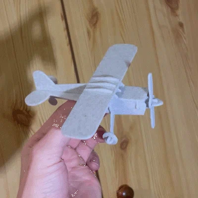 Mô hình lắp ráp máy bay Cessna 180 (Kit Card) in 3D siêu dễ