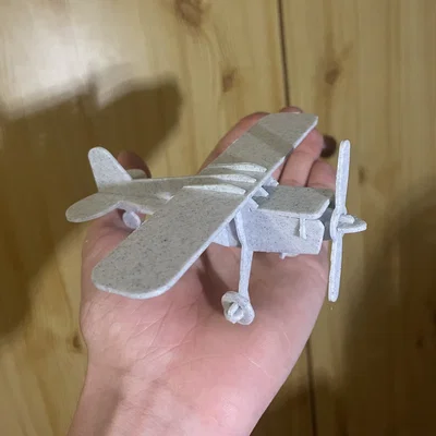 Mô hình lắp ráp máy bay Cessna 180 (Kit Card) in 3D siêu dễ