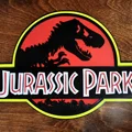 Logo Jurassic Park (multi-material) - Thumbnail 1