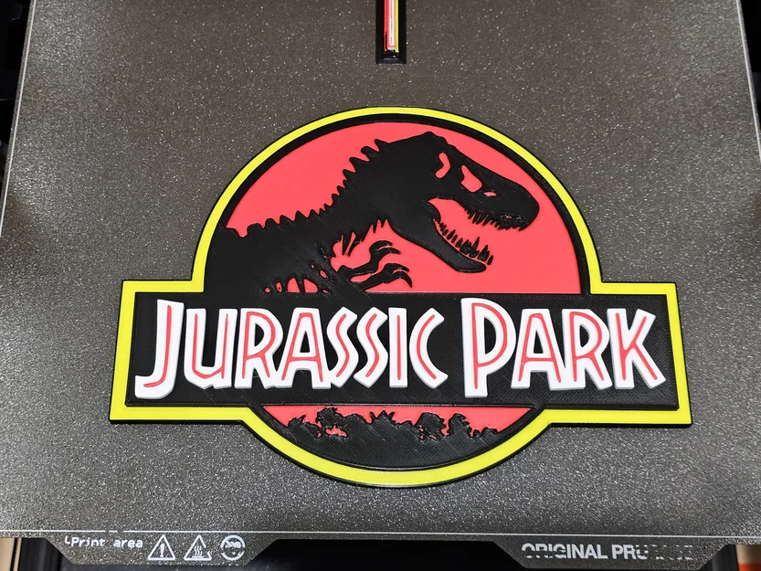 Logo Jurassic Park (multi-material) - Image 2