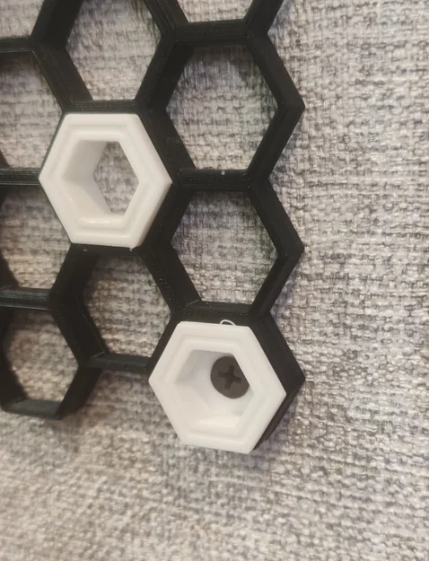 HSW insert countersunk empty – Insert gắn honeycomb lên tường - Image 1