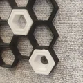 HSW insert countersunk empty – Insert gắn honeycomb lên tường - Thumbnail 1
