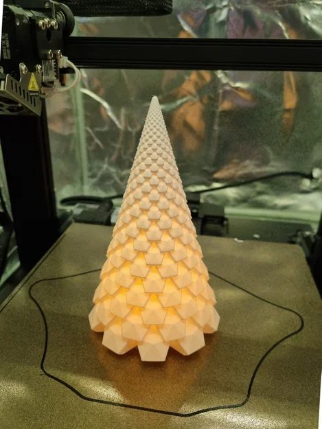 Mô hình cây thông Noel 3D phát sáng trang trí cực đẹp - Image 2