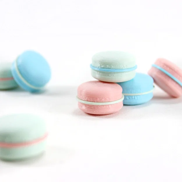Mô hình macaron bánh ngọt (biscuit) 3D để in - Image 2