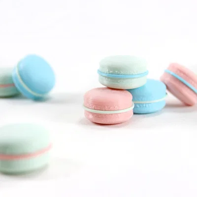 Mô hình macaron bánh ngọt (biscuit) 3D để in