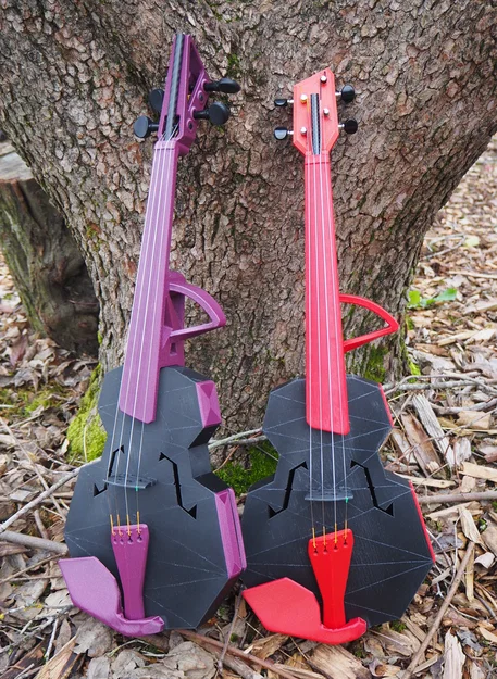 Modular Fiddle 4-String Violin V3 (Violin 4 dây dạng modular) - Image 2