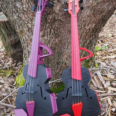 Modular Fiddle 4-String Violin V3 (Violin 4 dây dạng modular)