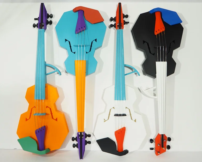 Modular Fiddle 4-String Violin V3 (Violin 4 dây dạng modular) - Image 6