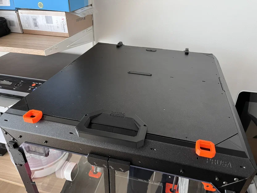 Bộ nắp bật (hinged lid) đã chỉnh sửa hoàn chỉnh cho Original Prusa Enclosure - Image 1