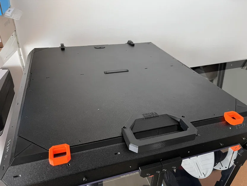 Bộ nắp bật (hinged lid) đã chỉnh sửa hoàn chỉnh cho Original Prusa Enclosure - Image 2