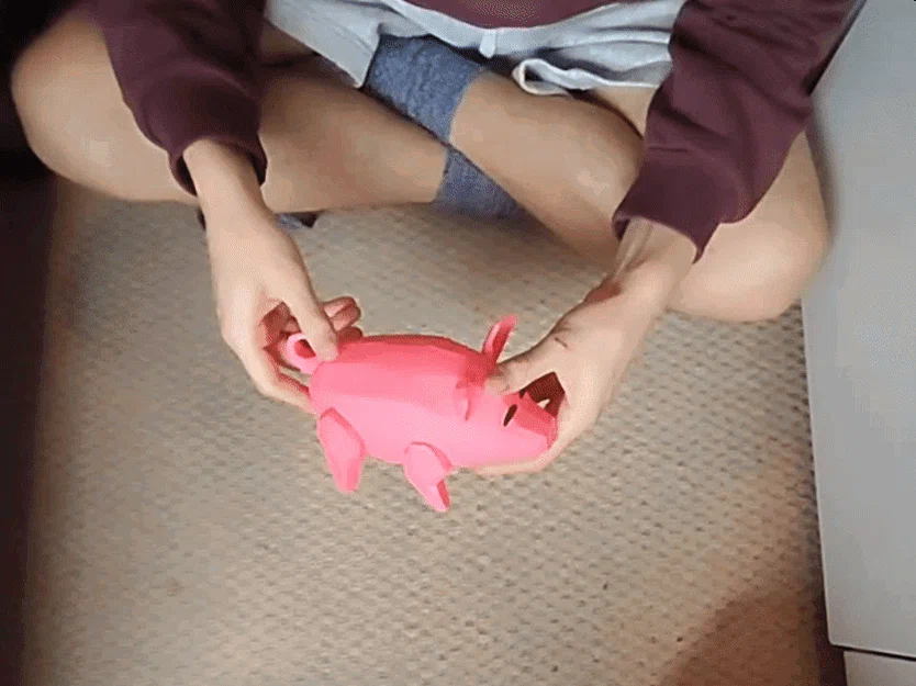 Heo đất có thể đập vỡ (Breakable Piggybank) - Image 2
