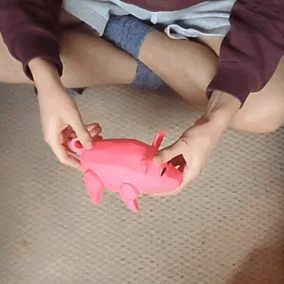 Heo đất có thể đập vỡ (Breakable Piggybank)