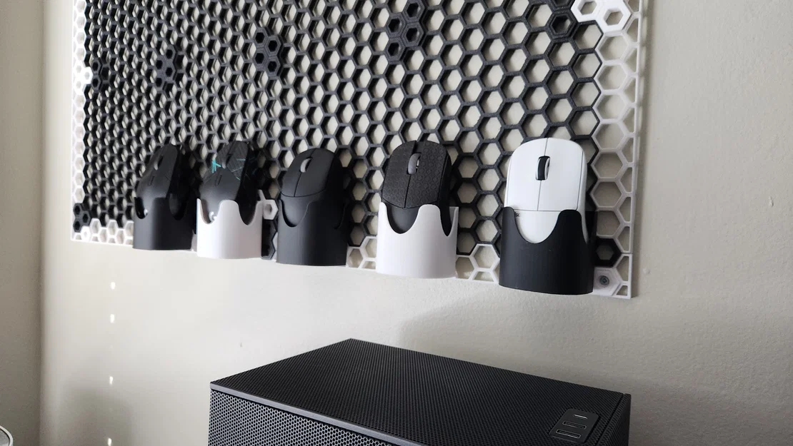 Giá đỡ chuột HSW gắn tường (Computer Mouse House) tiện dụng - Image 1