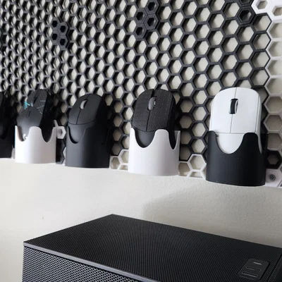 Giá đỡ chuột HSW gắn tường (Computer Mouse House) tiện dụng