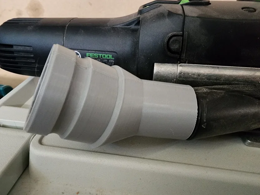 Bộ chuyển đổi ống hút bụi 25 độ cho Festool Domino DF500 - Image 3