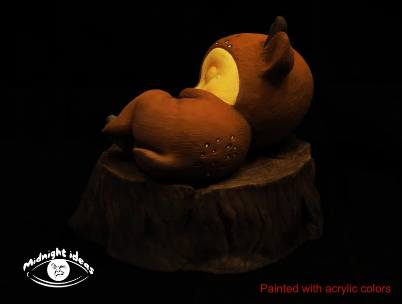 3 Hươu Ngủ (3 Sleeping Deer) - Image 3