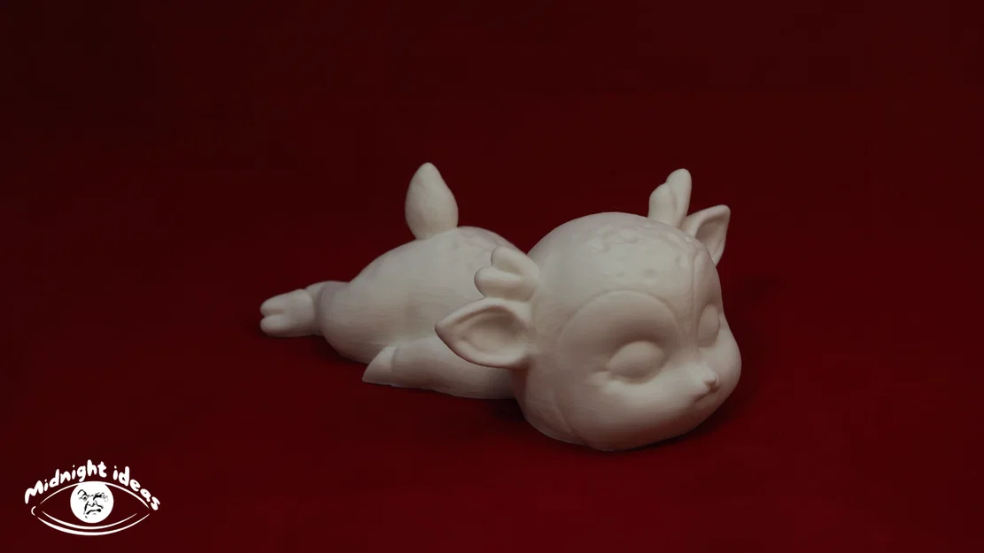 3 Hươu Ngủ (3 Sleeping Deer) - Image 5