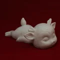 3 Hươu Ngủ (3 Sleeping Deer) - Thumbnail 5