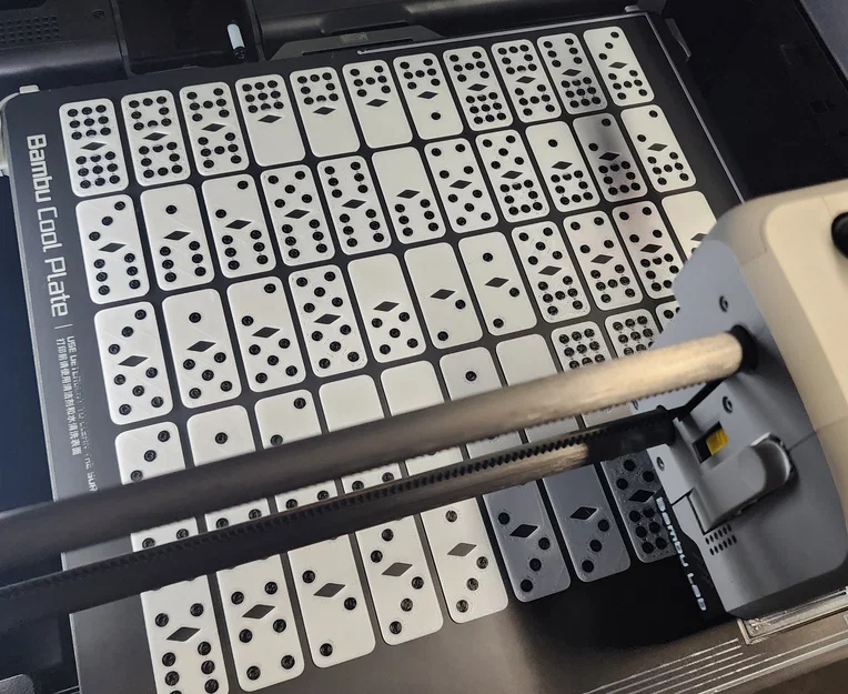 Bộ cờ Domino du lịch 9x9 nhỏ gọn - In 3D tiện lợi - Image 5