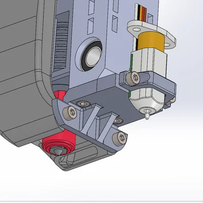 Ngàm gắn probe cho THE 100 (THE 100 probe mounts.)